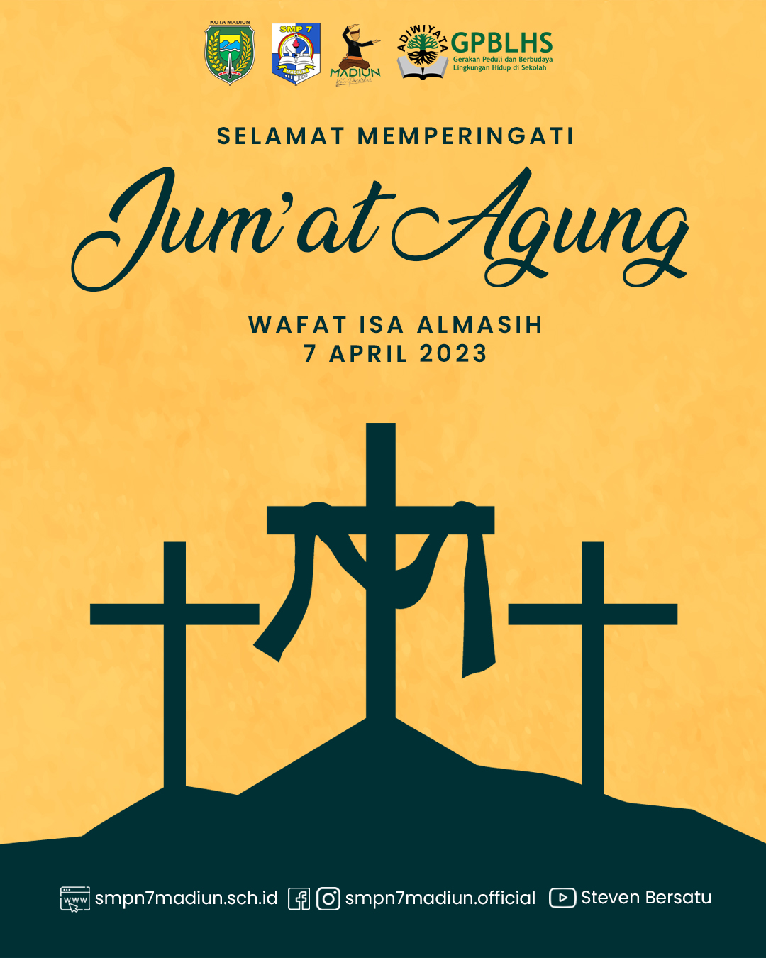 Memperingati Jum’at Agung (Wafat Isa Al Masih) 2023
