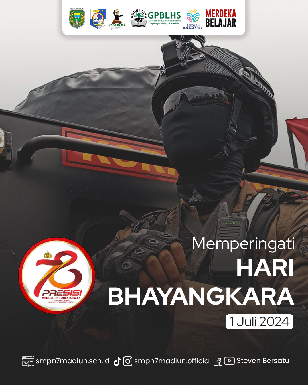 Selamat Hari Bhayangkara ke-78 2024!