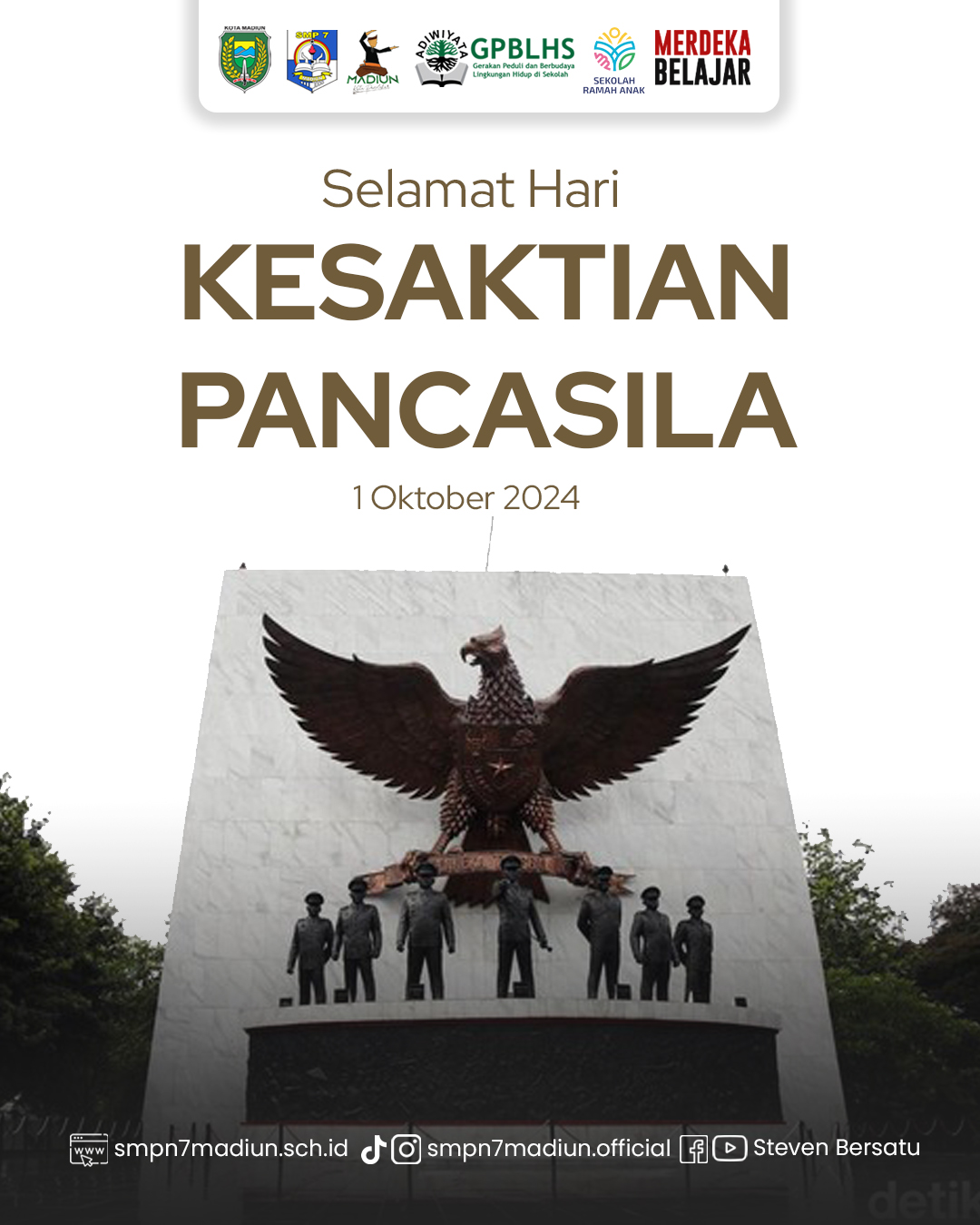 Selamat Hari Kesaktian Pancasila 2024!