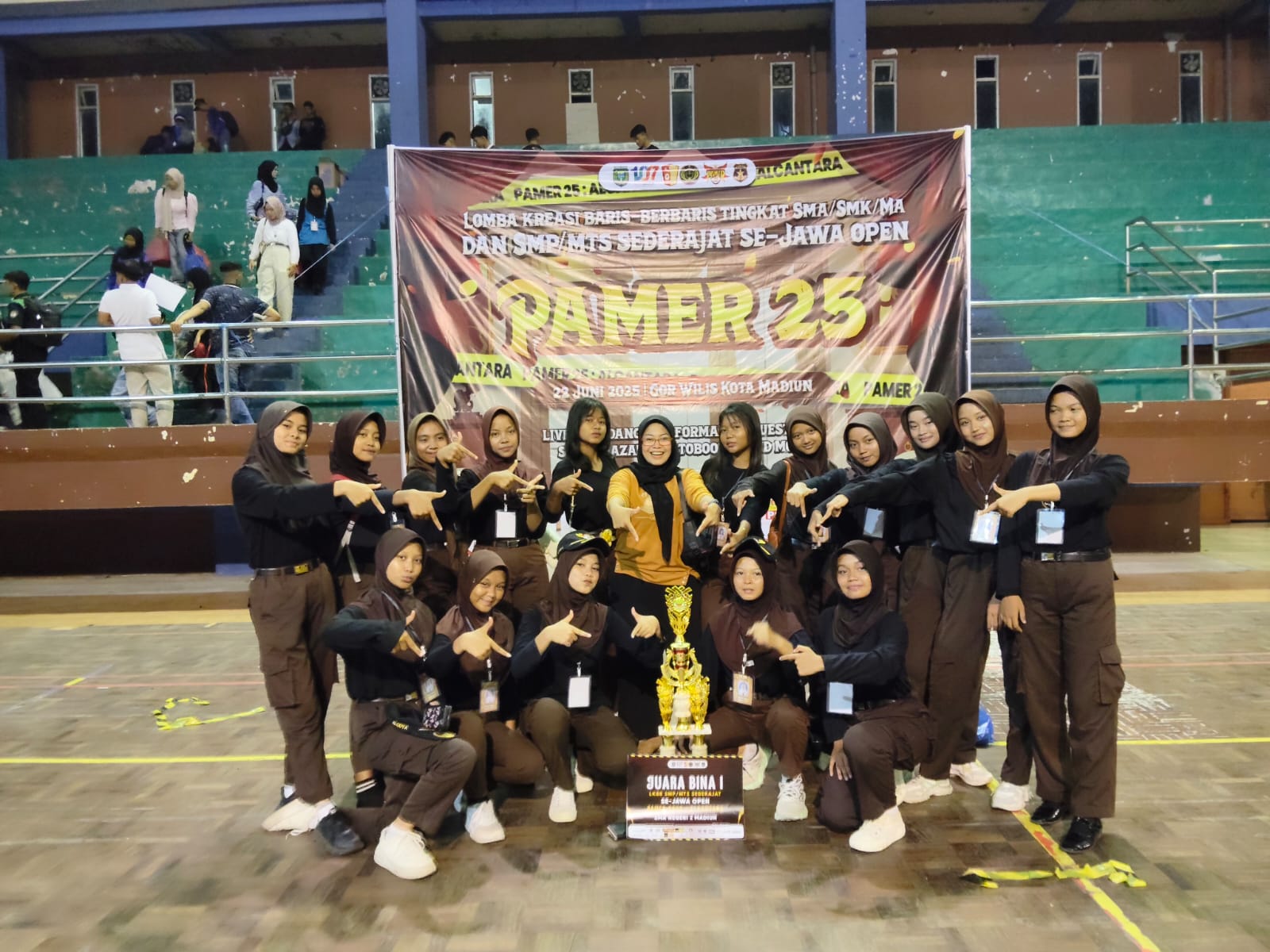 Selamat Kepada Pramuka SMP Negeri 7 Madiun (Scout Seven) pada Kejuaraan PAMER 25 Alcantara SMA Negeri 2 Madiun