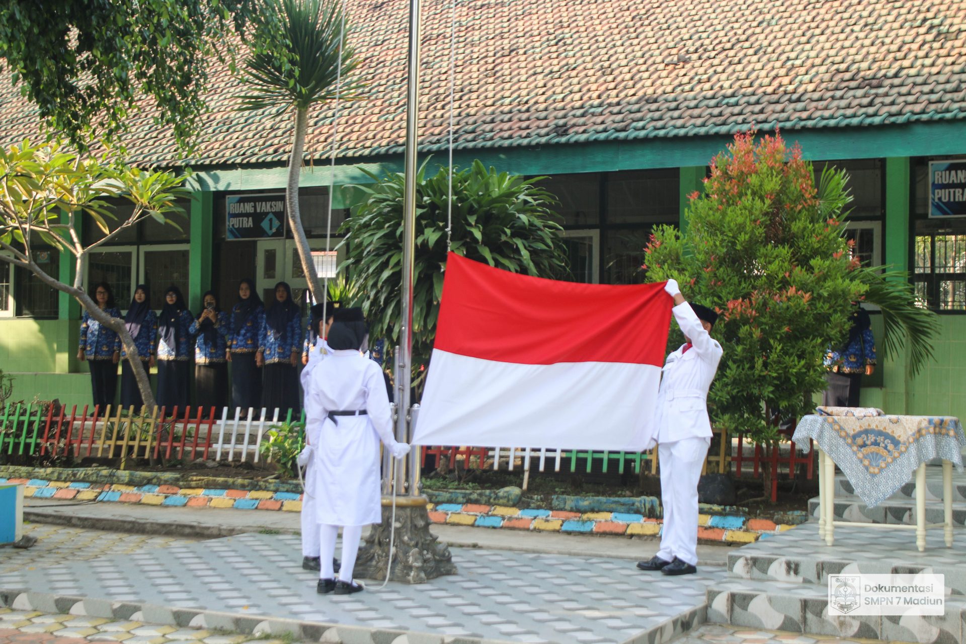 Upacara Dirgahayu ke-80 Republik Indonesia