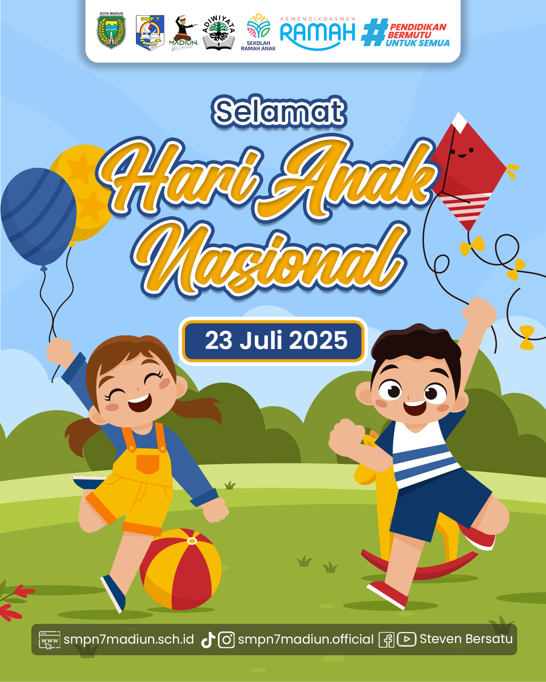 Selamat Hari Anak Nasional 2025