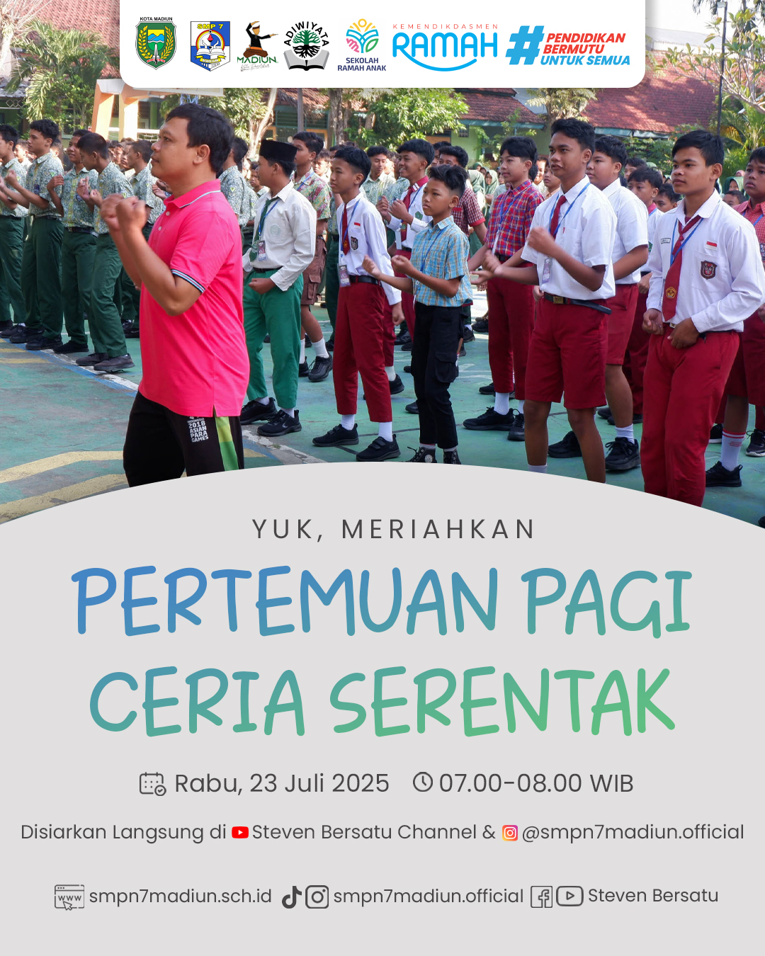 Pertemuan Pagi Ceria Serentak