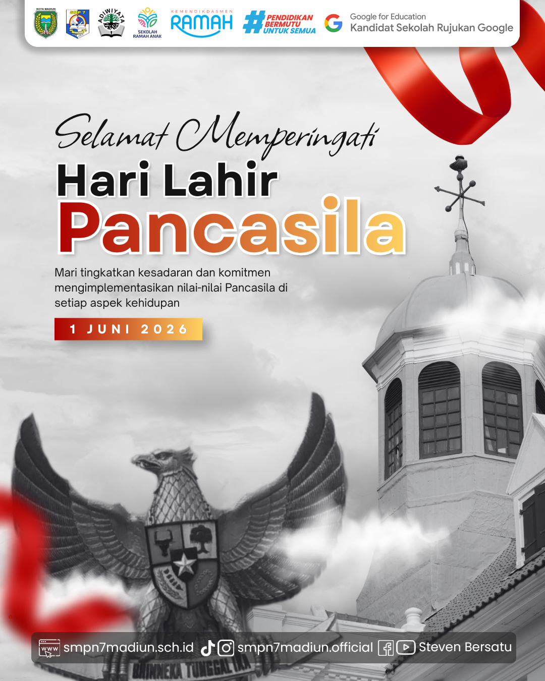Selamat Hari Lahir Pancasila 1 Juni 2026
